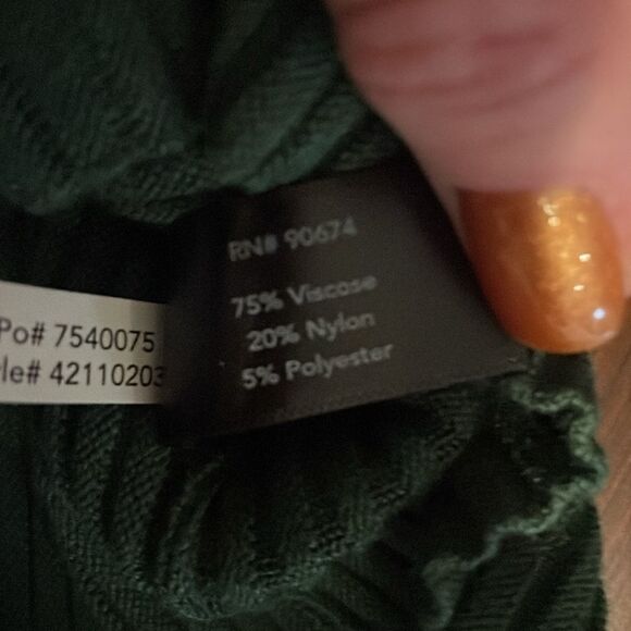 Boston Proper Embellished Illusion Mock Neck Sweater Size XXS - Picture 13 of 14